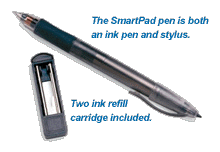 SmartPad pen and ink refills